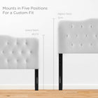 Modway Annabel Upholstered Vinyl Queen Headboard