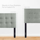 Modway Emily Upholstered Fabric Queen Headboard
