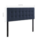 Modway Emily Upholstered Fabric Queen Headboard
