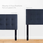 Modway Emily Upholstered Fabric Queen Headboard