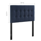 Modway Emily Upholstered Fabric Twin Headboard