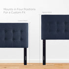Modway Emily Upholstered Fabric Twin Headboard