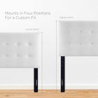 Modway Emily Upholstered Vinyl Twin Headboard