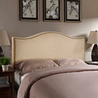 Modway Curl Nailhead Upholstered Queen Headboard