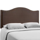 Modway Curl Nailhead Upholstered Queen Headboard  