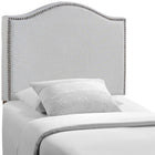 Modway Curl Nailhead Upholstered Twin Headboard  