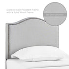 Modway Curl Nailhead Upholstered Twin Headboard