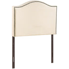 Modway Curl Nailhead Upholstered Twin Headboard