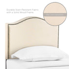 Modway Curl Nailhead Upholstered Twin Headboard