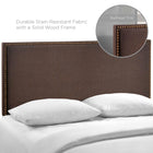 Modway Region Nailhead Upholstered Queen Headboard