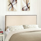 Modway Region Nailhead Upholstered Queen Headboard