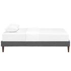 Modway Sharon Fabric Twin Bed Frame with Squared Tapered Legs