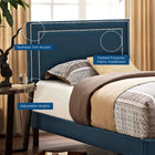 Modway Jessamine Upholstered Fabric Twin Headboard