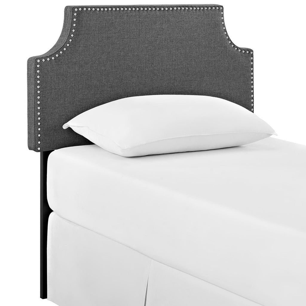 Modway Laura Upholstered Fabric Twin Headboard  