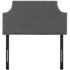 Modway Laura Upholstered Fabric Twin Headboard