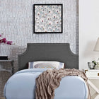 Modway Laura Upholstered Fabric Twin Headboard