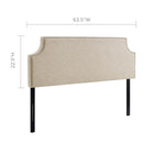 Modway Laura Upholstered Fabric Queen Headboard