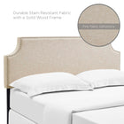 Modway Laura Upholstered Fabric Queen Headboard