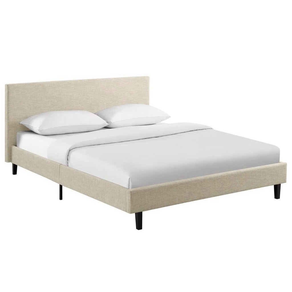 Modway Anya Fabric Queen Bed  