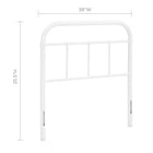 Modway Serena Twin Steel Headboard