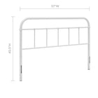 Modway Serena Full Steel Headboard