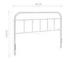 Modway Serena Queen Steel Headboard