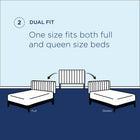 Modway Paisley Tufted Upholstered Faux Leather Full / Queen Headboard