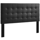 Modway Paisley Tufted Upholstered Faux Leather King and California King Headboard