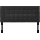 Modway Paisley Tufted Upholstered Faux Leather King and California King Headboard