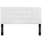 Modway Paisley Tufted Upholstered Faux Leather King and California King Headboard