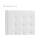 Modway Paisley Tufted Upholstered Faux Leather King and California King Headboard