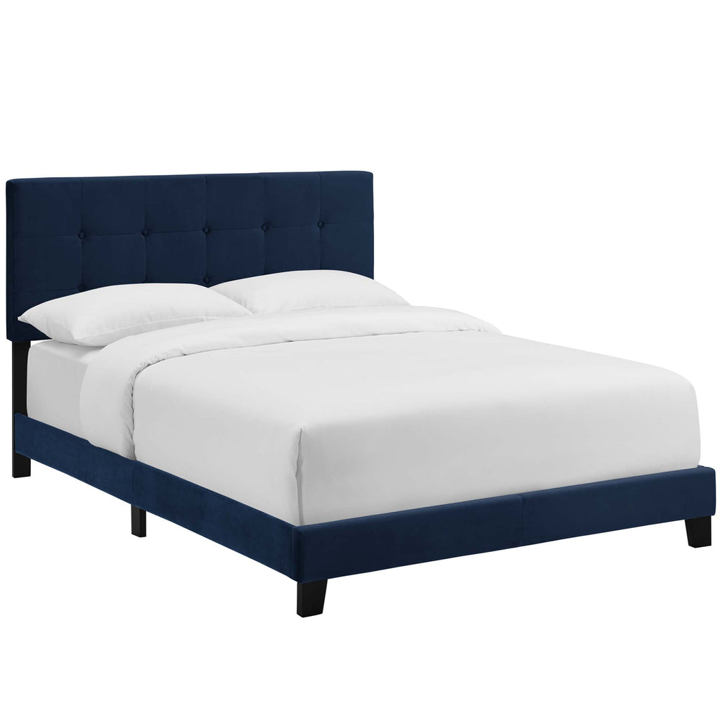 Modway Amira Performance Velvet Full Bed  