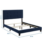 Modway Amira Performance Velvet Full Bed