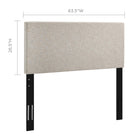 Modway Taylor Upholstered Linen Fabric Full / Queen Headboard
