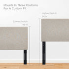 Modway Taylor Upholstered Linen Fabric Full / Queen Headboard