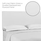 Modway Taylor Upholstered Linen Fabric Full / Queen Headboard