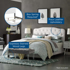 Modway Amelia Faux Leather Full Bed