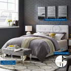 Modway Amira Upholstered Fabric Full Bed