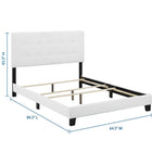 Modway Amira Upholstered Fabric Queen Bed