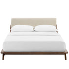 Modway Luella Upholstered Fabric Queen Platform Bed