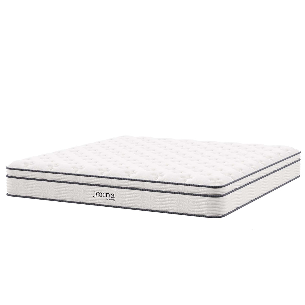 Modway Jenna 10" Innerspring and Foam California King Mattress  
