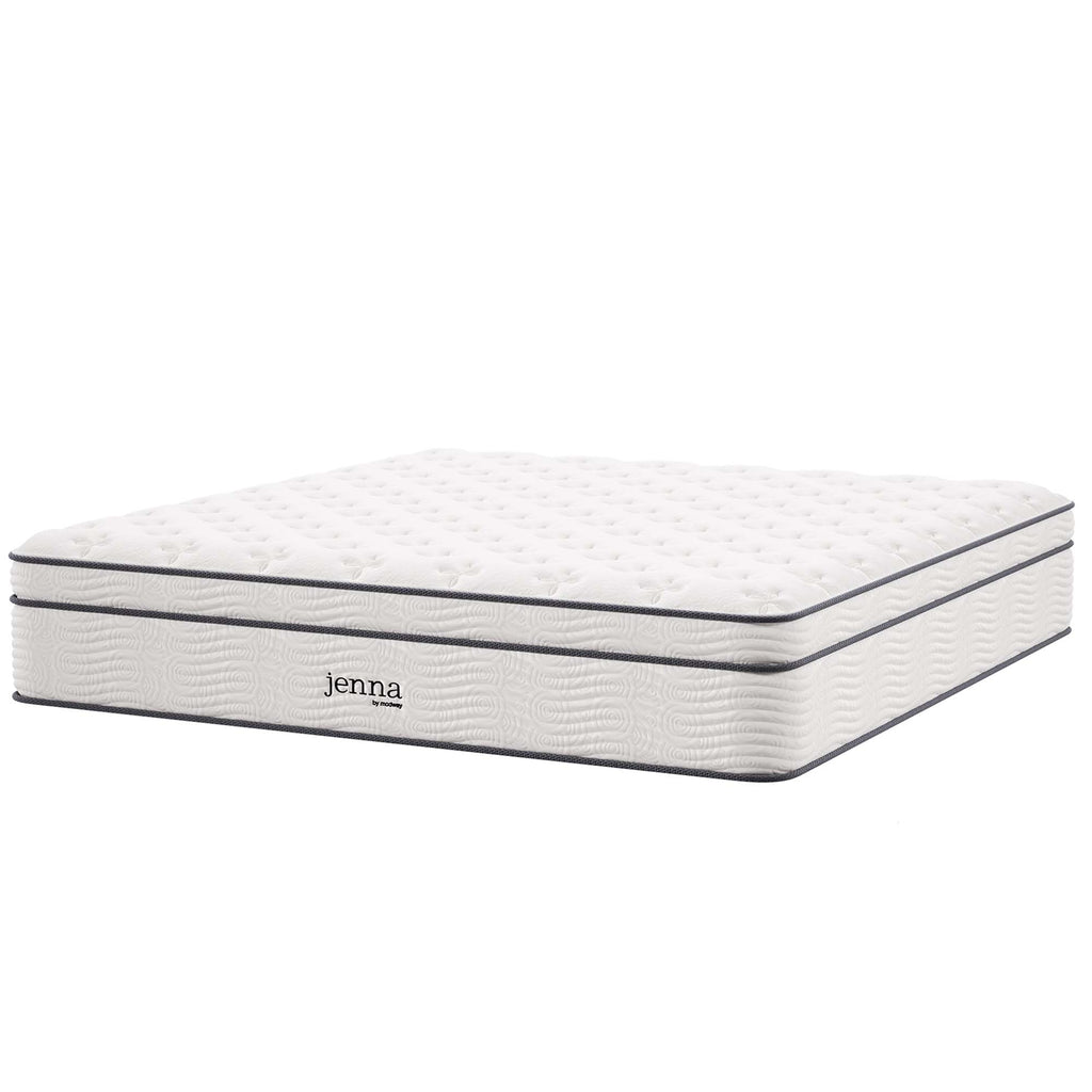 Modway Jenna 14" Innerspring and Foam California King Mattress  