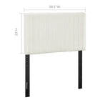 Modway Keira Performance Velvet Twin Headboard