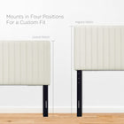 Modway Keira Performance Velvet Twin Headboard