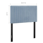 Modway Keira Performance Velvet Twin Headboard
