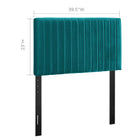 Modway Keira Performance Velvet Twin Headboard