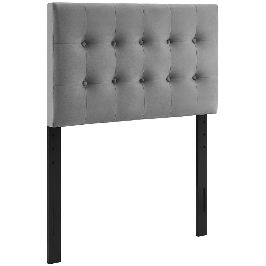 Modway Emily Biscuit Tufted Performance Velvet Twin Headboard  