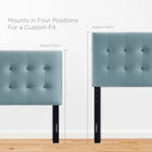 Modway Emily Biscuit Tufted Performance Velvet Twin Headboard