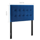 Modway Emily Biscuit Tufted Performance Velvet Twin Headboard