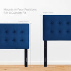 Modway Emily Biscuit Tufted Performance Velvet Twin Headboard